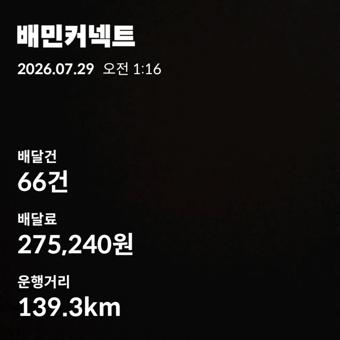 배민딸배들아 수요일시작이다.